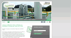 Desktop Screenshot of biogaspartner.de